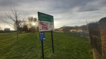 Signs for Herdings Park